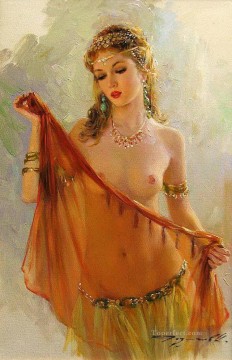 Desnudo Painting - Pretty Woman KR 017 Desnudo impresionista